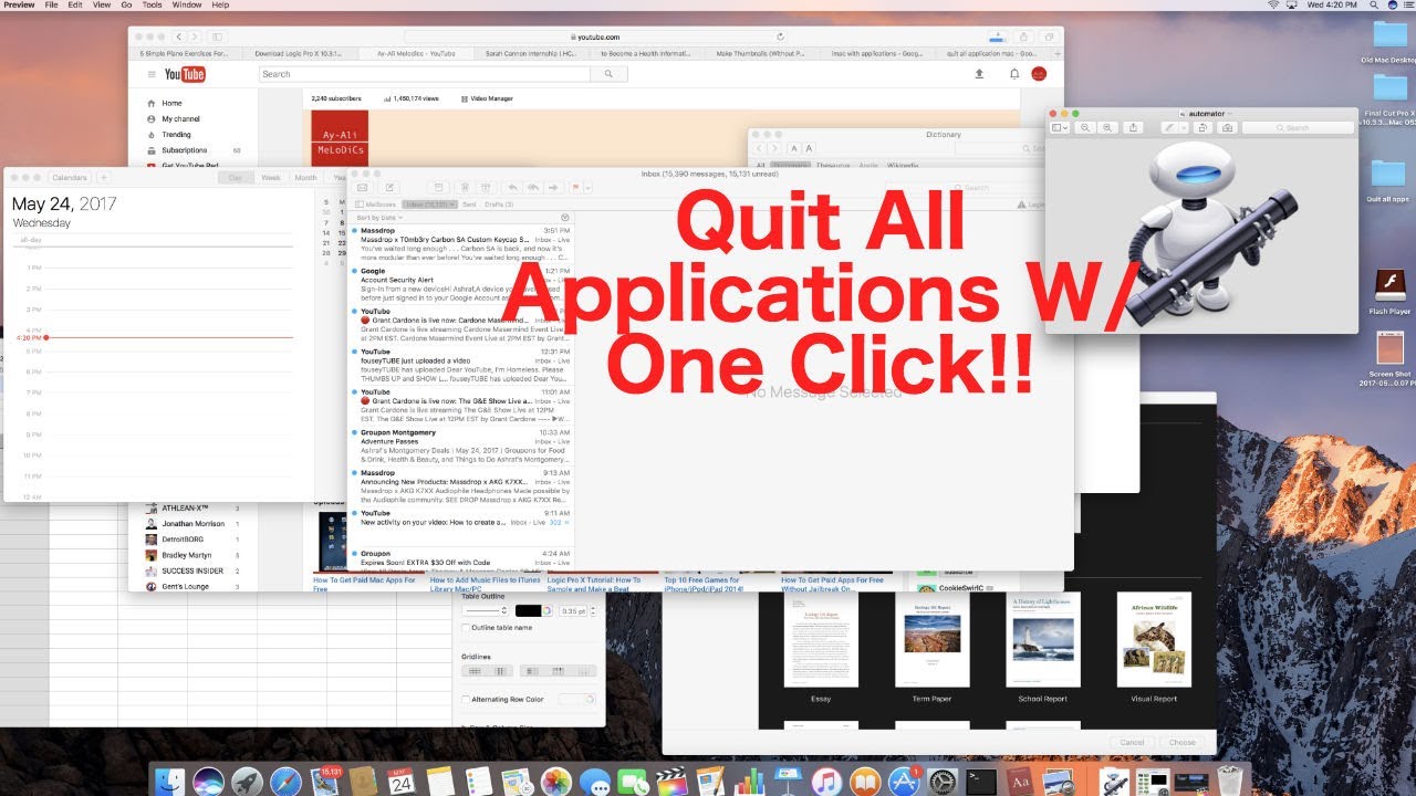 How to quit all apps on mac shortcut free